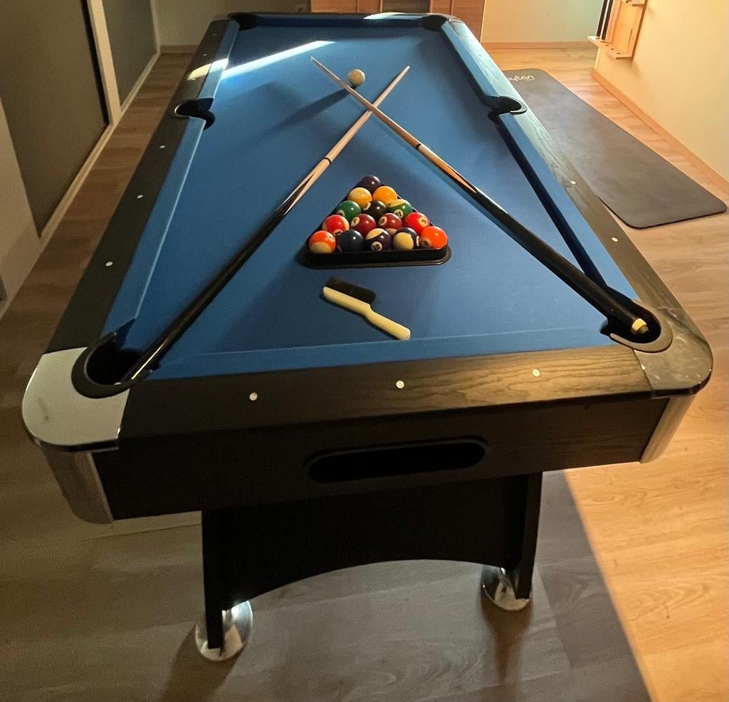 Pooltafel, Ophalen, Pooltafel