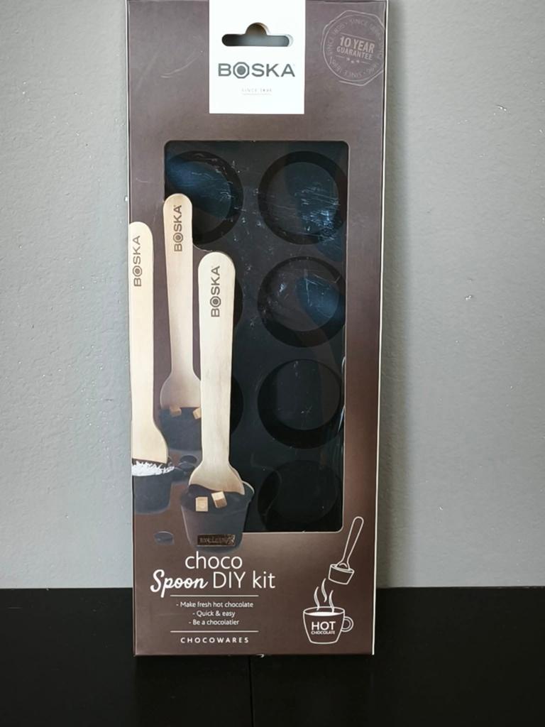 Kit cuillère en chocolat pour chocolat chaud, Neuf, Enlèvement ou Envoi, Autres marques, Brun