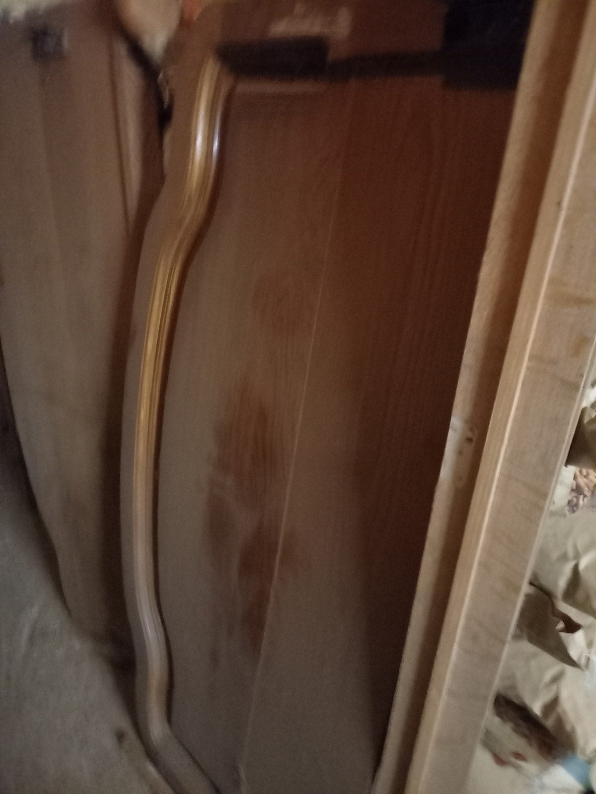 gratis vol eiken bedframe, Ophalen
