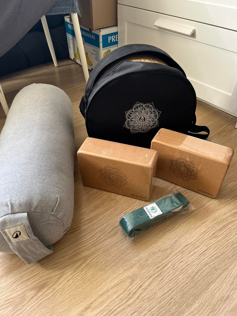 Selectie yoga spullen, Ophalen, Nieuw