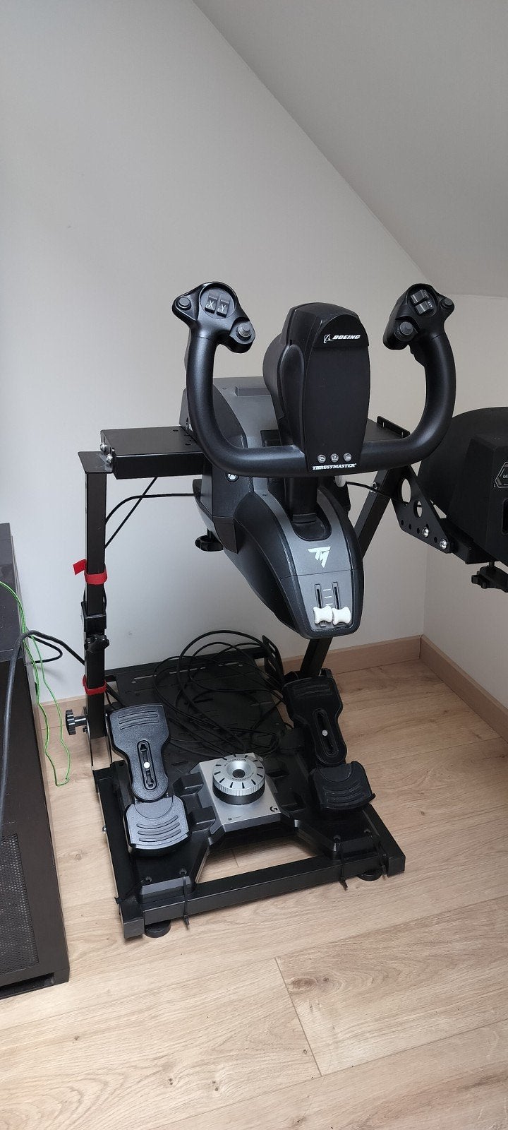 HOTAS thrustmaster Boeing yoke, honeycomb bravo throttle, Ophalen
