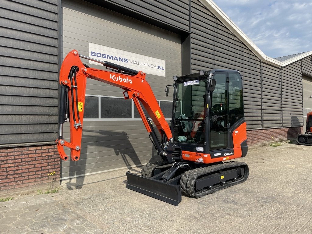 Kubota KX027 KX27 HI-SPEC minigraver NIEUW €599 LEASE, Articles professionnels, Kubota Hol, Kbt_g.eu_market_surveillance@kubota.com