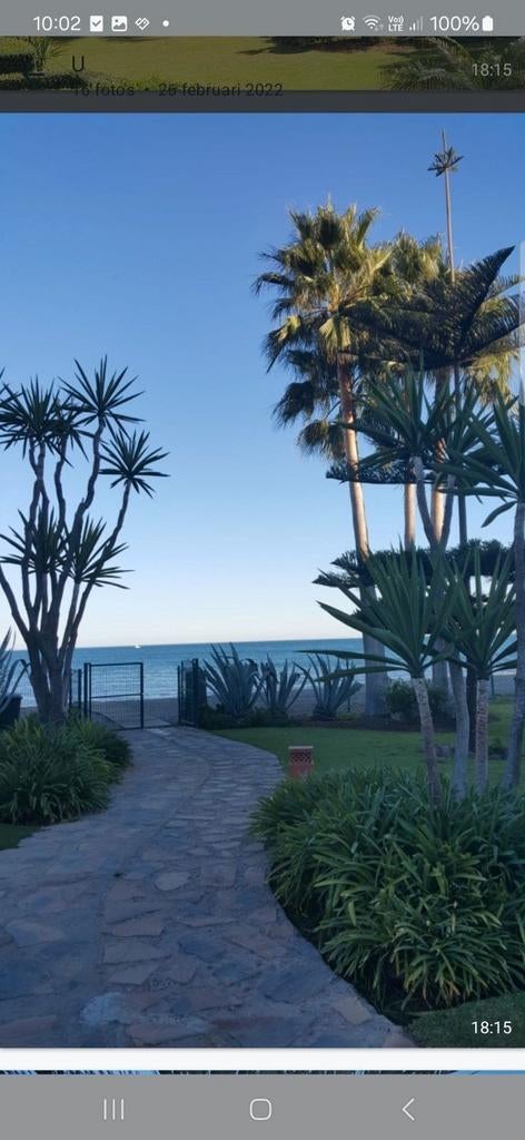 Estepona app aan zee,2 slpk 2 badk,14/6tot29/6, Tv, Aan zee