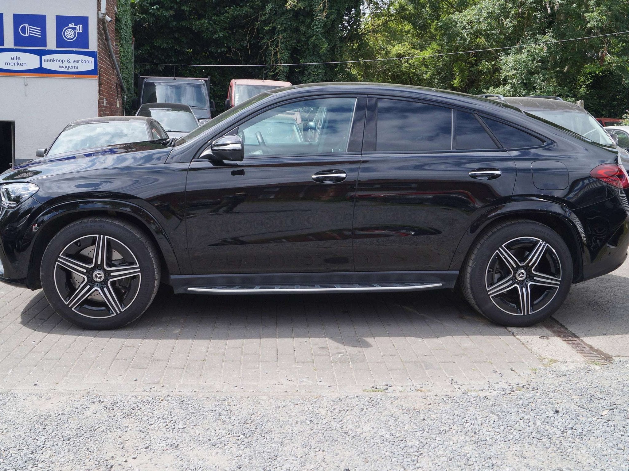 Mercedes-Benz GLE 400 GLE 400 e 4-Matic PHEV (bj 2024), Gebruikt, Zwart, 4 cilinders, Lichtsensor