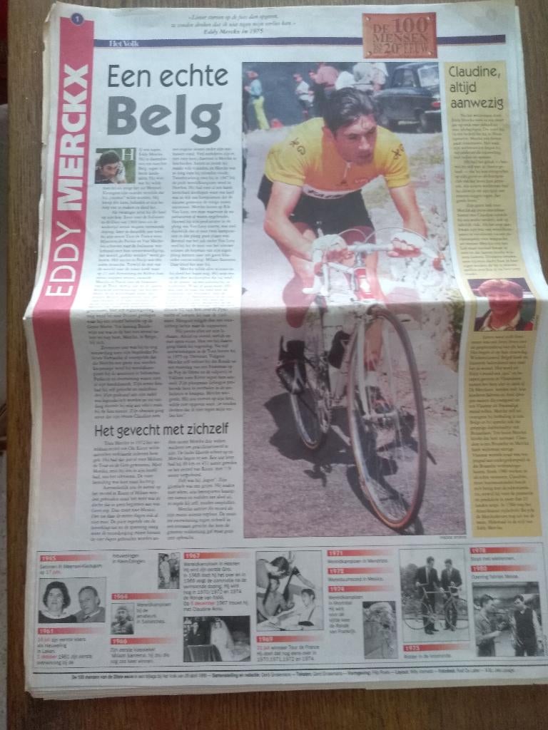 De  100  belangrijkste figuren v/d 20ste eeuw, Verzamelen, Tijdschriften, Kranten en Knipsels, Ophalen, Knipsel(s)