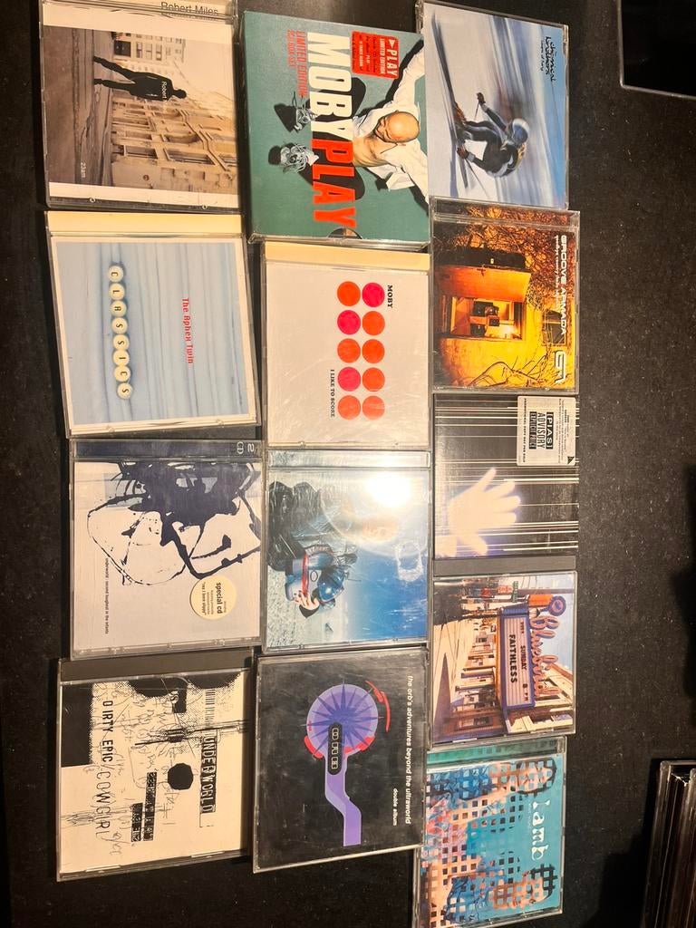 Cd’s jaren 90 - elektronisch, Ophalen of Verzenden, Zo goed als nieuw