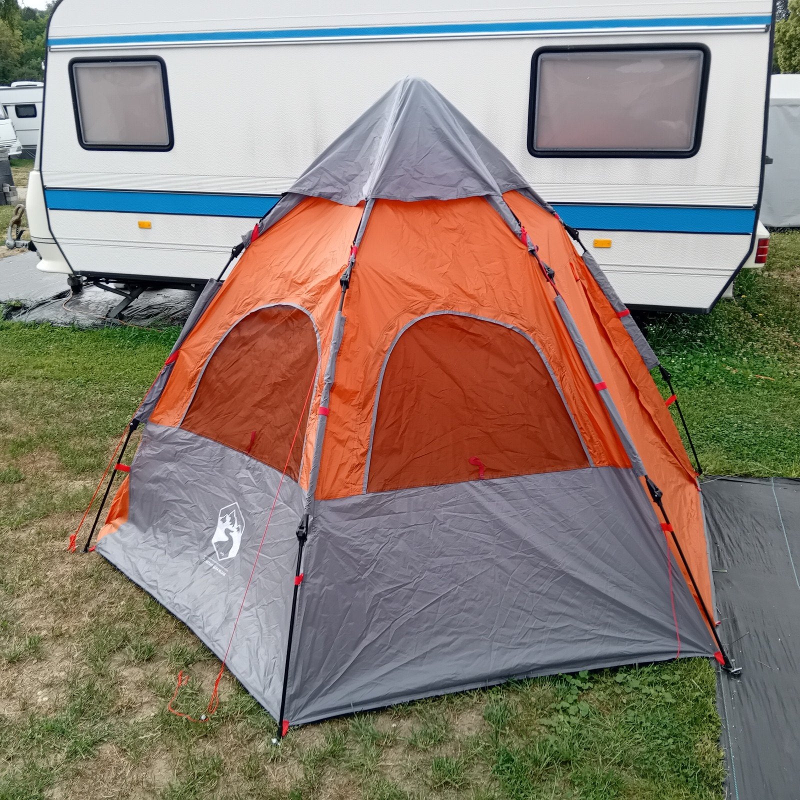 4 persoons tent, Ophalen