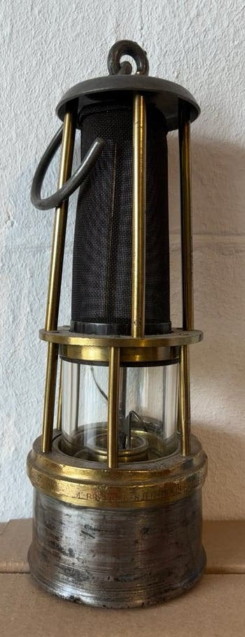 Mijnwerkersveiligheidslamp, Antiek en Kunst, Ophalen