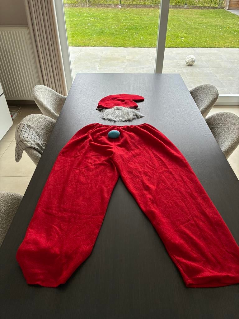 Smurfen broek en muts, Ophalen of Verzenden, Zo goed als nieuw