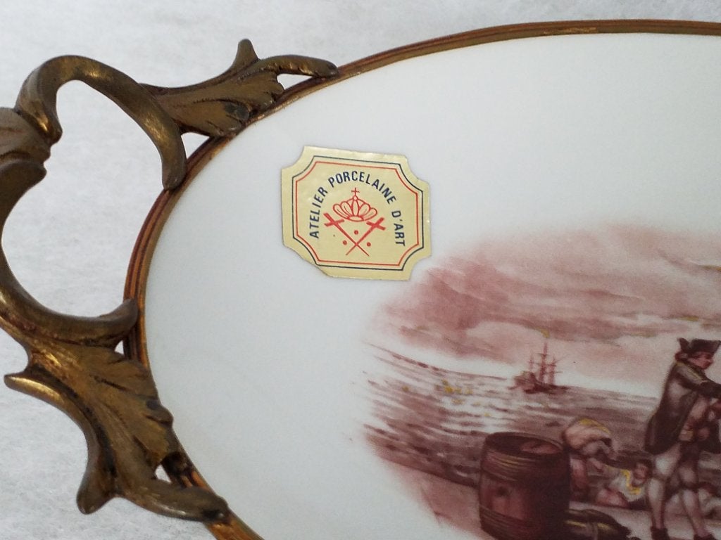 Schaaltje in limoges porselein., Ophalen