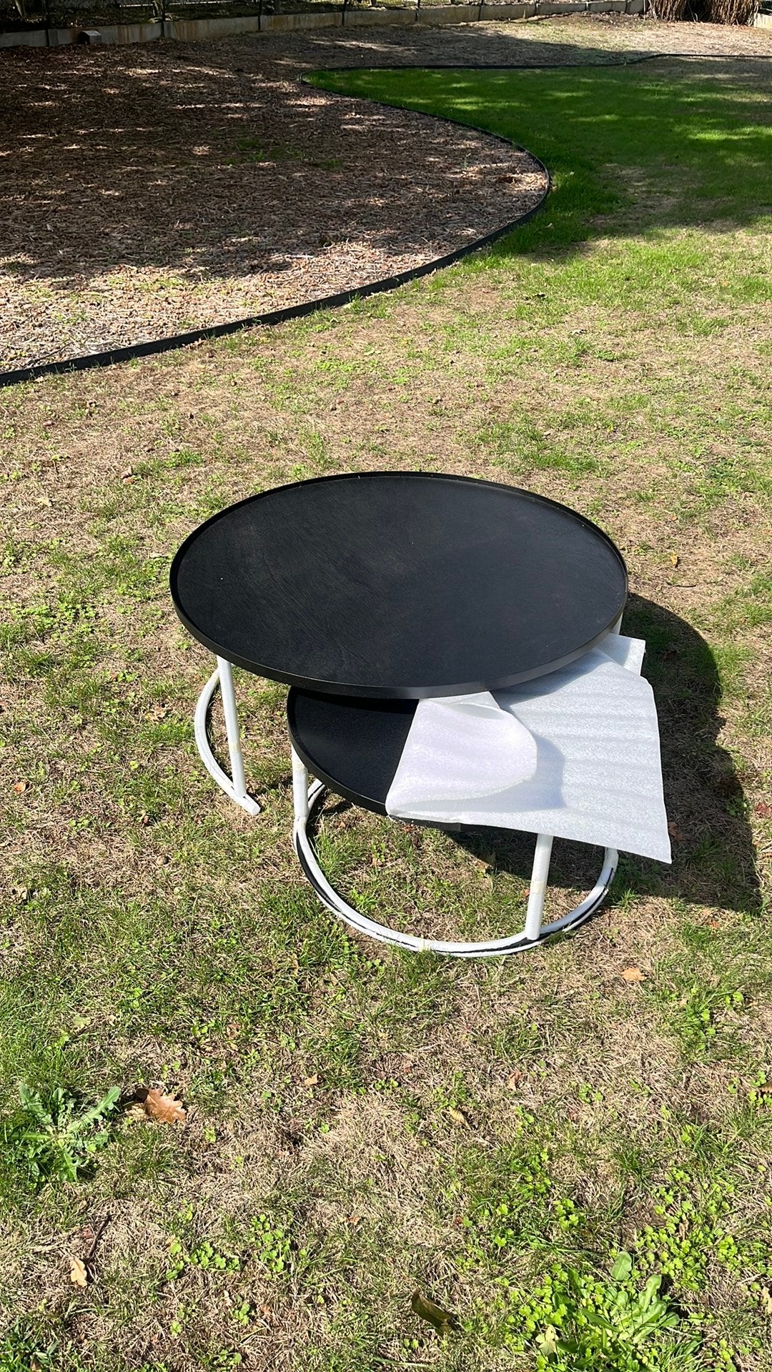 Salontafels, Maison & Meubles, Tables | Tables de salon, Neuf, Modern strak, Rond, Enlèvement