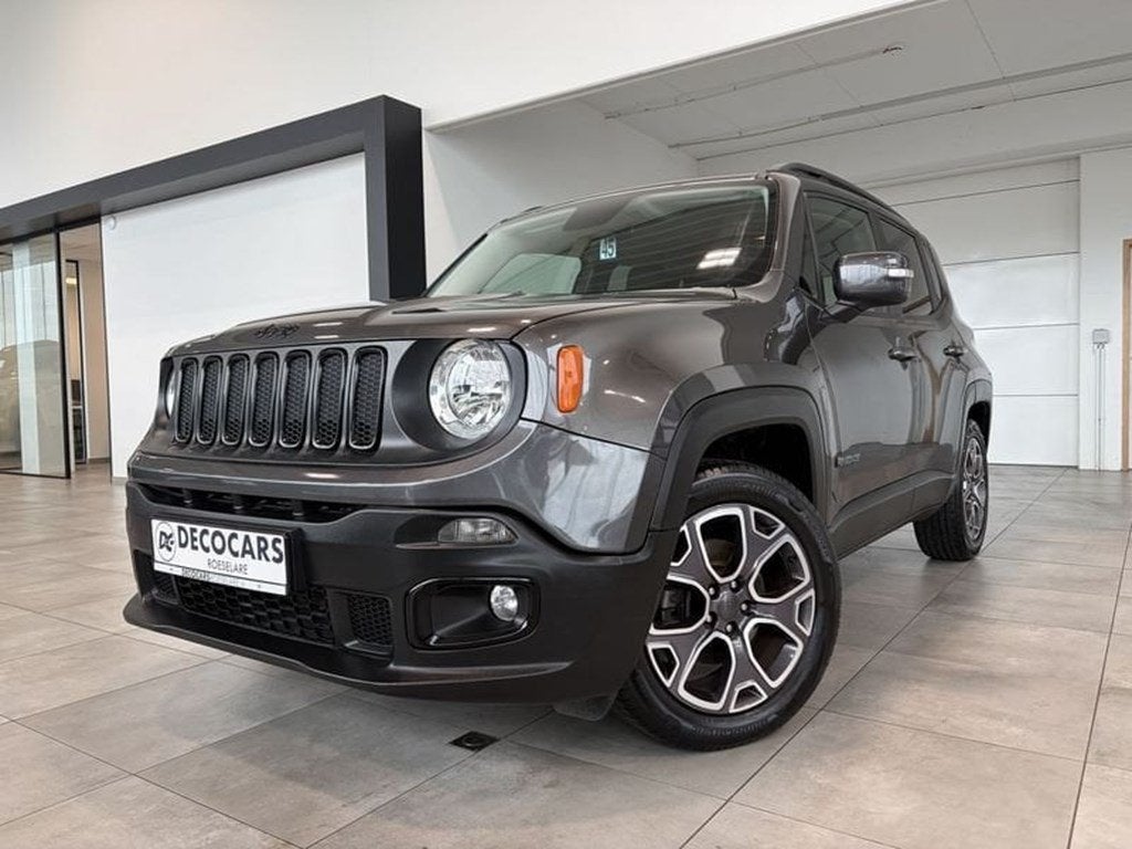 Jeep Renegade Navigatie / Sensoren / Airco / Cruisecontrol, Auto's, Jeep, Blauw, 5 deurs, SUV of Terreinwagen, Renegade