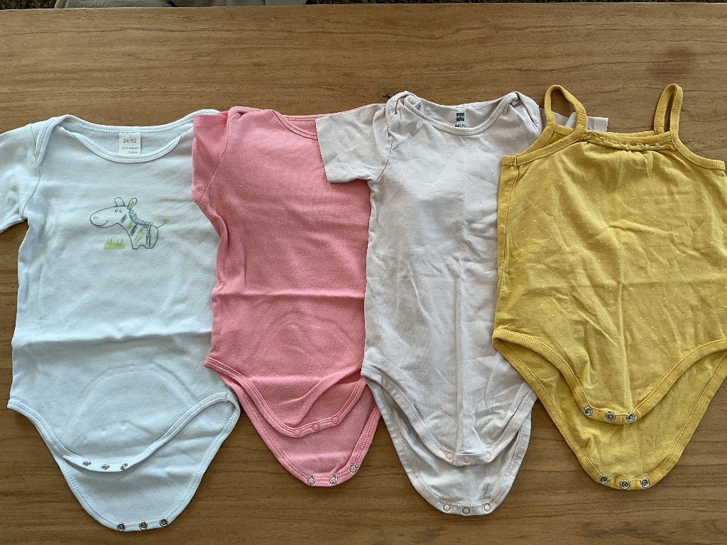 Rompers maat 92, 4 stuks, Kinderen en Baby's, Kinderkleding | Maat 92, Ophalen of Verzenden, Gebruikt, Jongen of Meisje, Overige typen