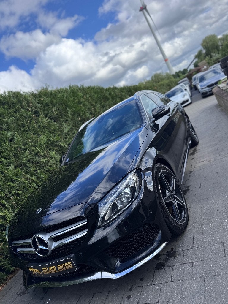 Mercedes-Benz C160 AMG Automaat, Auto's, Lichtsensor, 4 cilinders, 1600 cc, Zwart