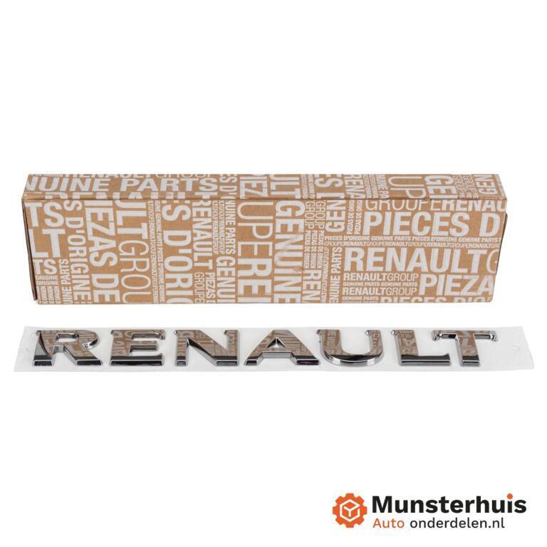 Embleem Renault Trafic bestel ('20-'23) 848901118R, Renault, Nieuw, Ophalen of Verzenden, Renault