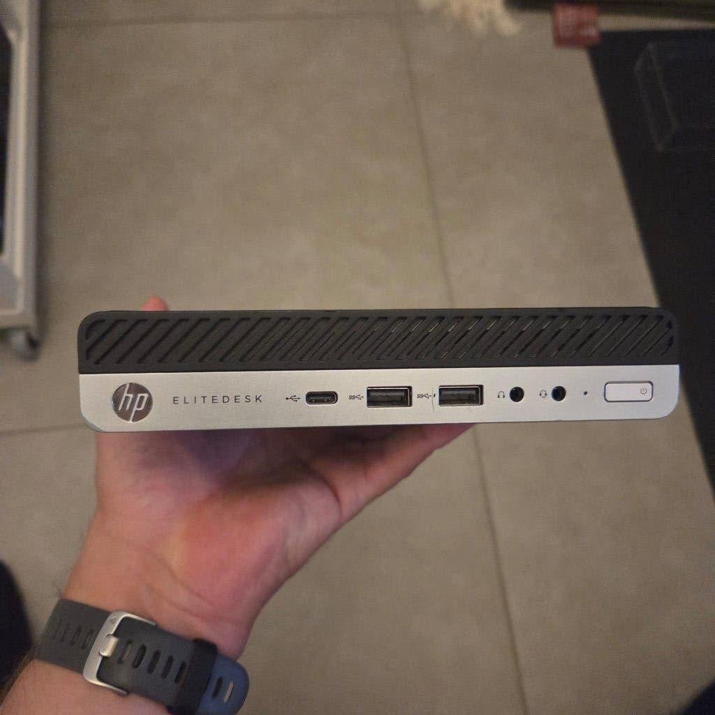 HP EliteDesk 800 G5 Desktop Mini – Compacte Mini PC, 256 GB, 8 GB, HP EliteDesk, Comme neuf