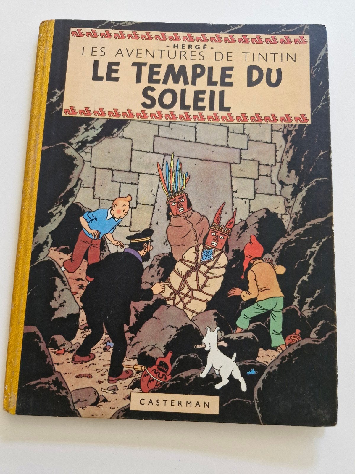 TINTIN - Le Temple du Soleil (1949) - Édition Originale B3, Boeken, Ophalen of Verzenden