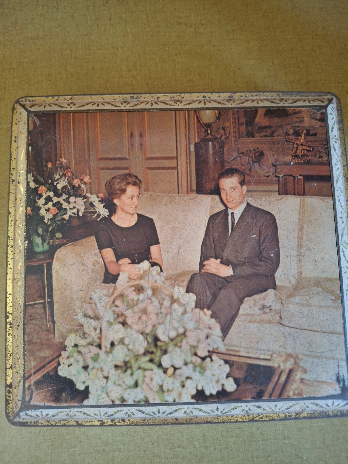 Blikken doos koningshuis, Verzamelen, Ophalen of Verzenden