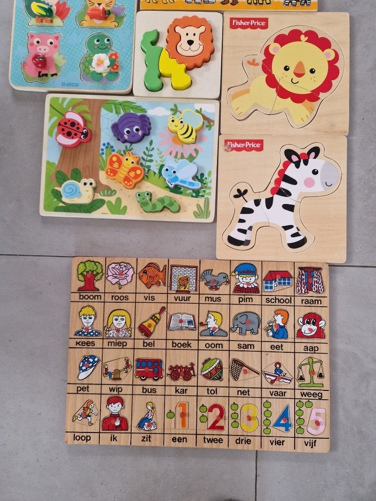 Puzzel baby, Kinderen en Baby's, Speelgoed | Kinderpuzzels, Ophalen, Gebruikt