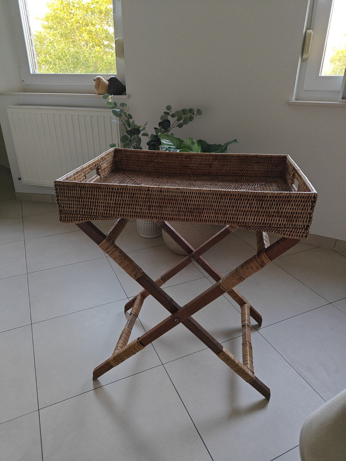 Rotan bijzettafeltje, Ophalen of Verzenden