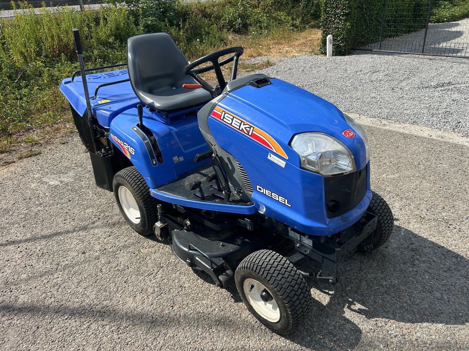 Iseki sxg216 16cv diesel, Enlèvement ou Envoi, Utilisé, Démarrage électrique, 90 à 120 cm