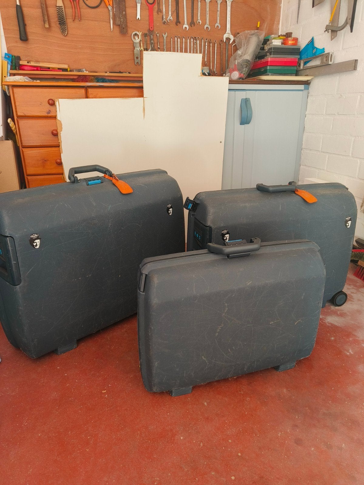 samsonite koffers, Ophalen