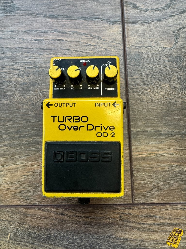 Overdrive Boss OD-2 Turbo, Musique & Instruments, Effets, Enlèvement ou Envoi, Utilisé, Distortion, Overdrive ou Fuzz