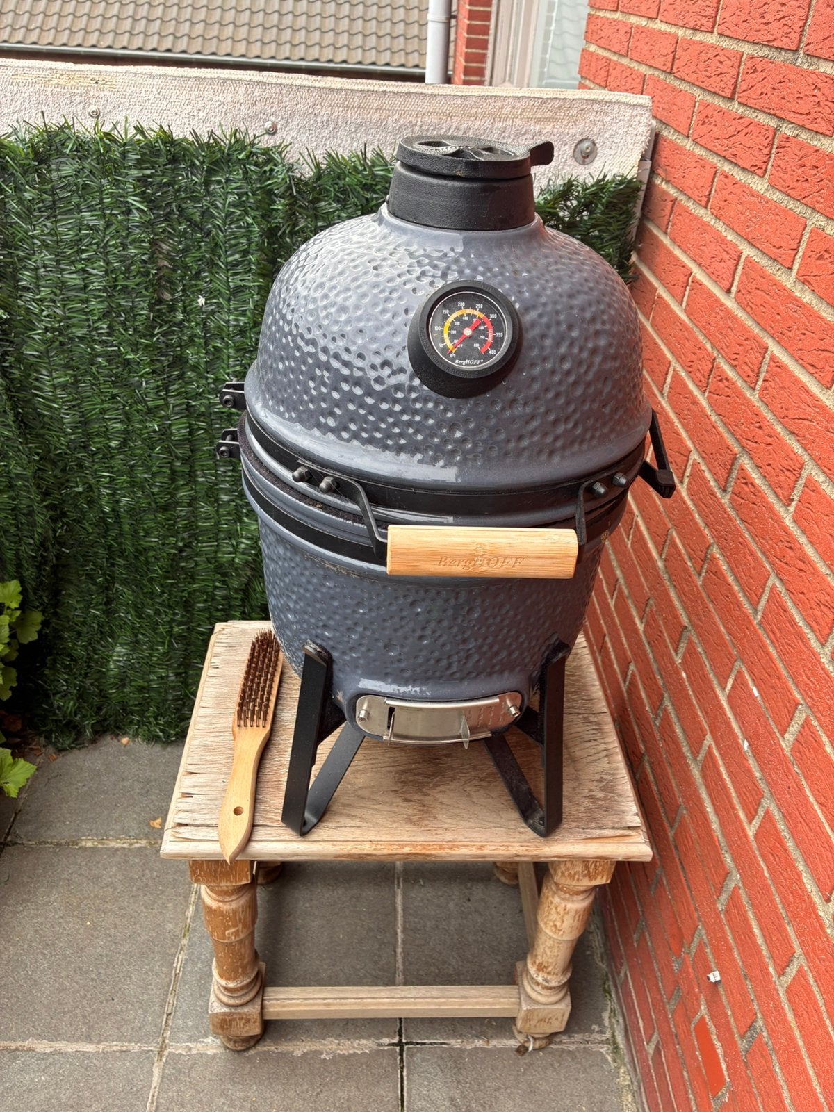 Similaire au mini-œuf vert pour barbecue Berghoff, Jardin & Terrasse, Enlèvement, Comme neuf