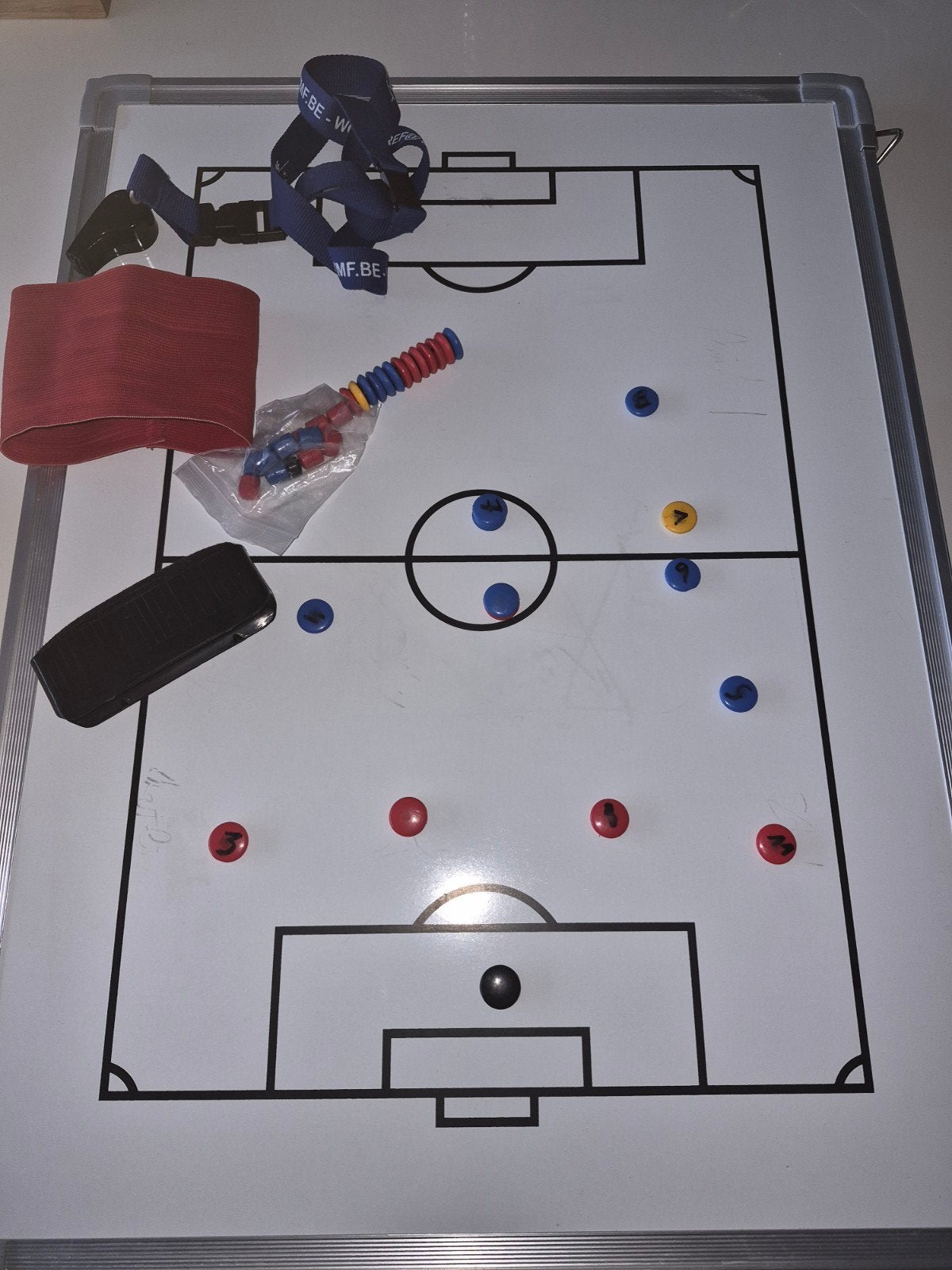 coachbord voetbal, Verzamelen, Ophalen, Zo goed als nieuw