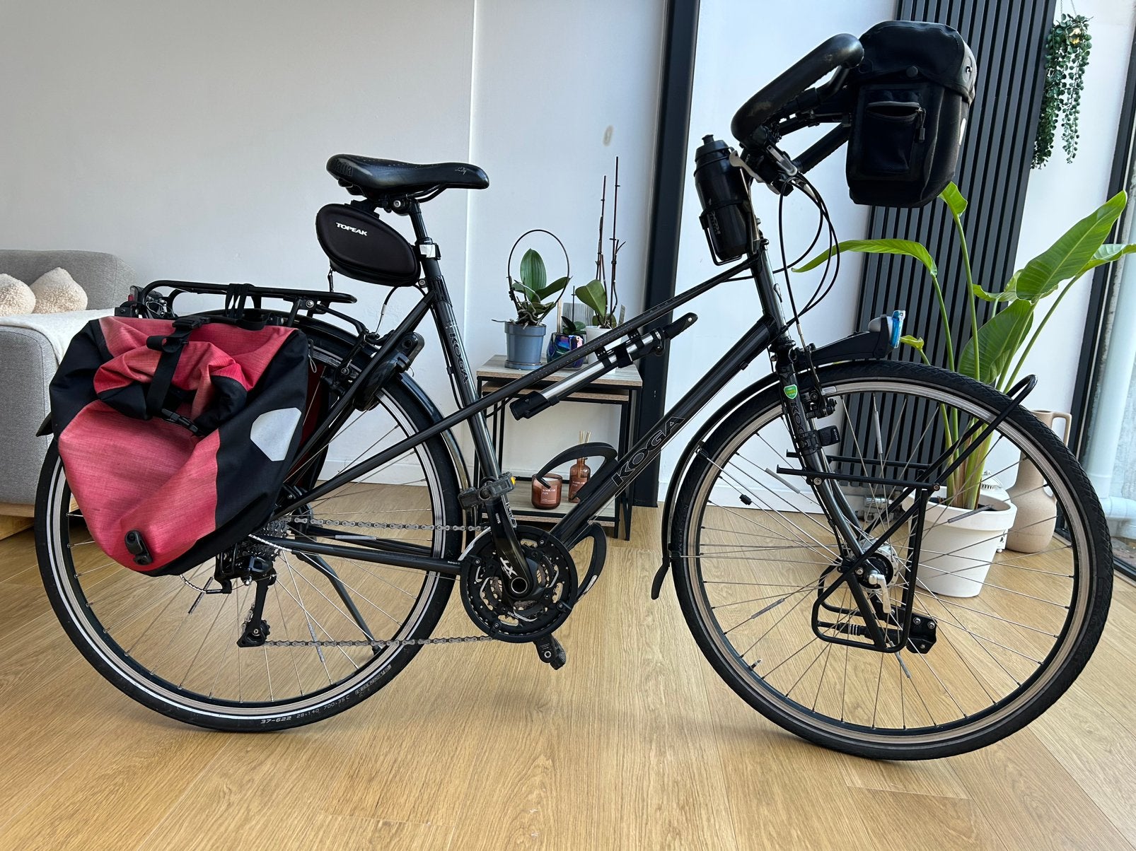 Damesfiets koga randonneur, Fietsen en Brommers, Ophalen, Zo goed als nieuw