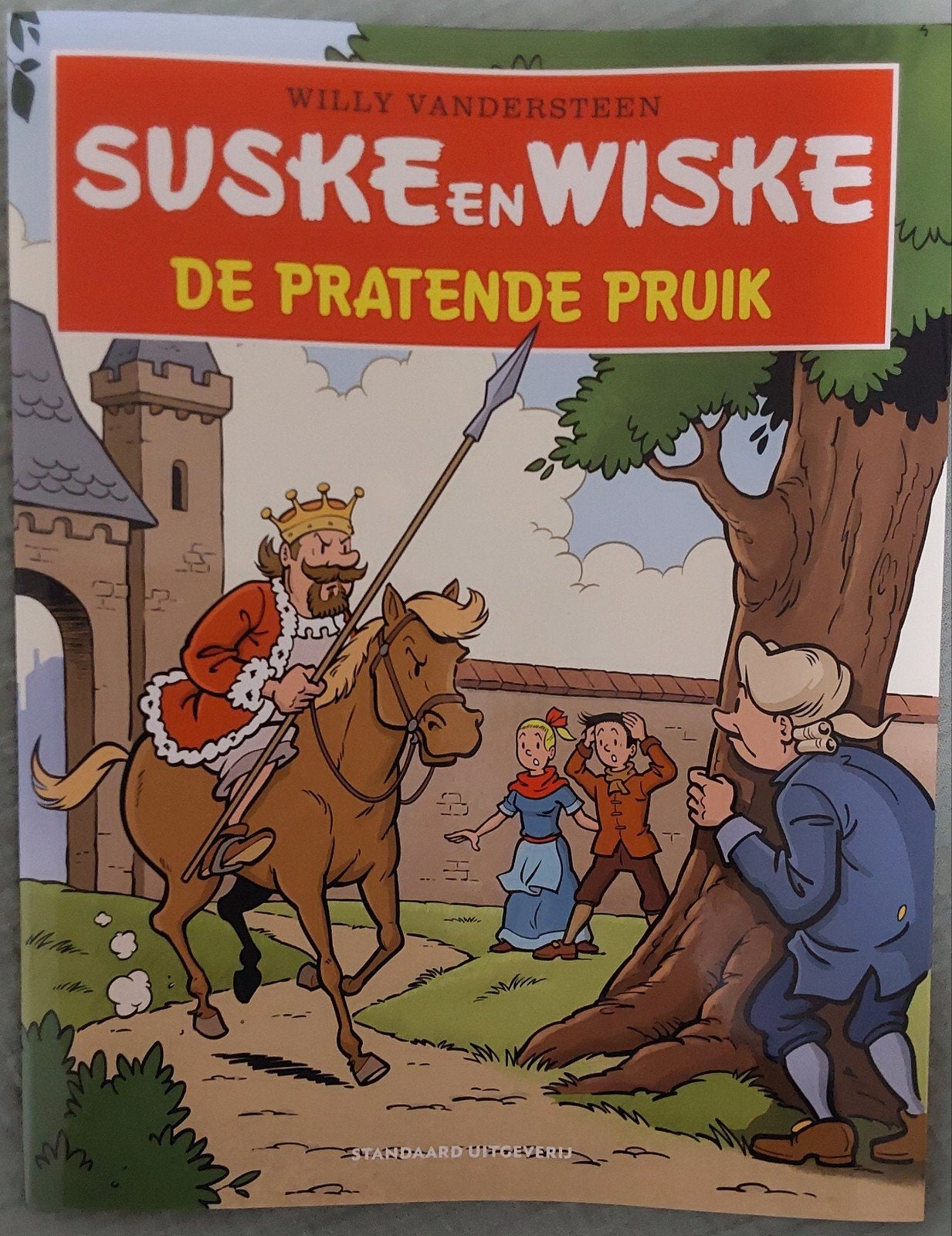 Suske en Wiske de pratende Pruik met stofomslag 250ex gesign, Willy Vandersteen, Eén stripboek, Nieuw, Ophalen of Verzenden