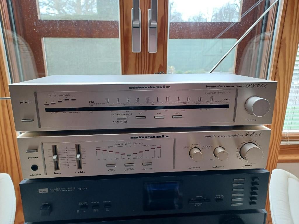 Marantz versterker PM 310 met tuner ST 310L, Enlèvement, Utilisé, Moins de 60 watts, Marantz