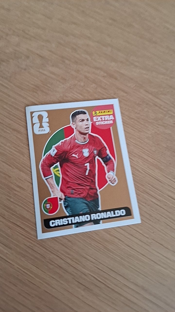 Ronaldo extra sticker, Ophalen of Verzenden, Nieuw, Sport