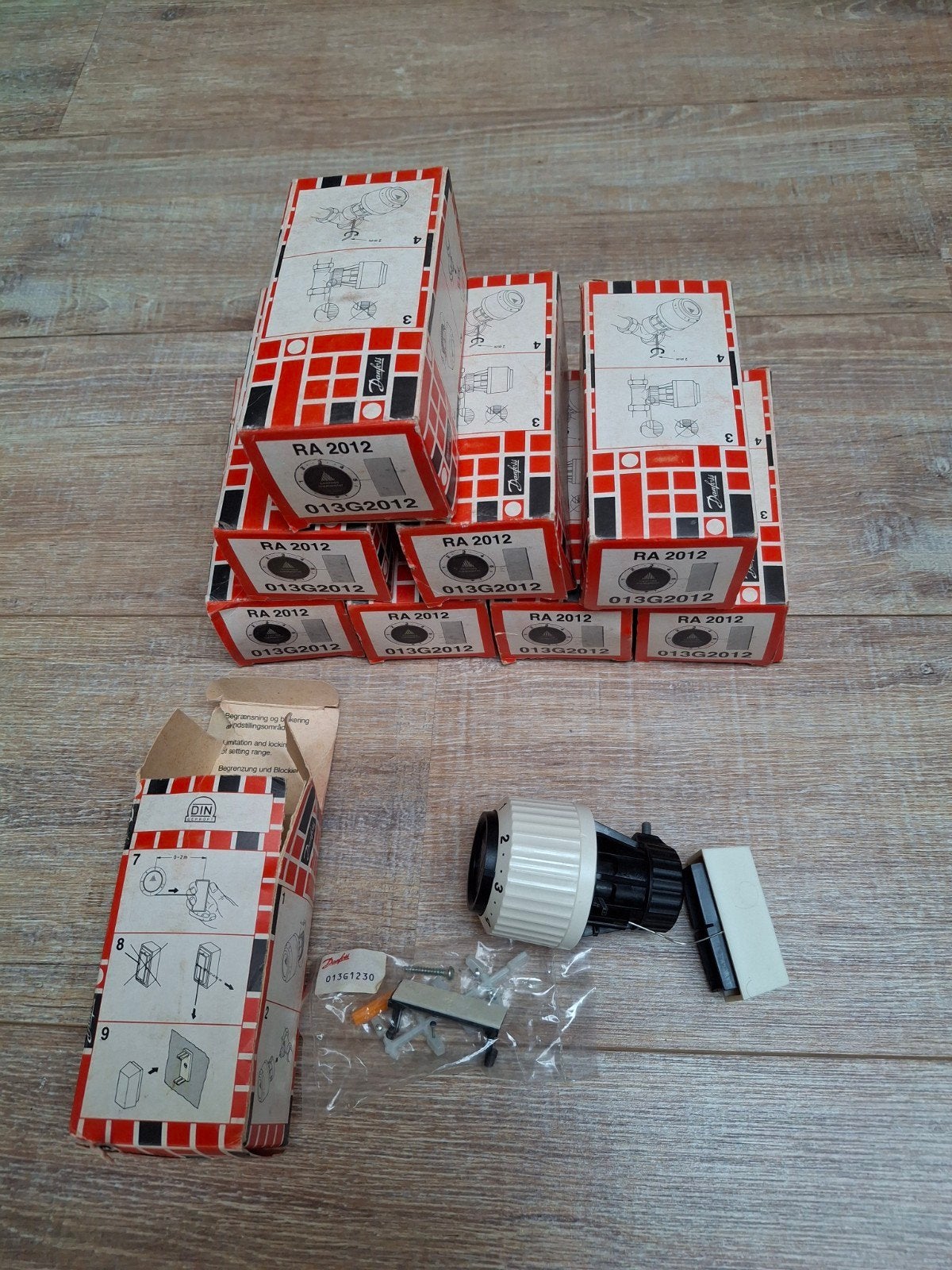 Thermostaat kraan danfoss 9x nieuw, Doe-het-zelf en Bouw, Ophalen of Verzenden, Kraan