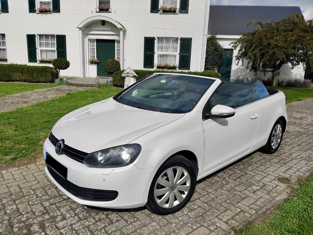 VW Golf Cabriolet 2014 1.2 Belle et Entretenue (Factures), Euro 5, Achat, Cabriolet, Noir