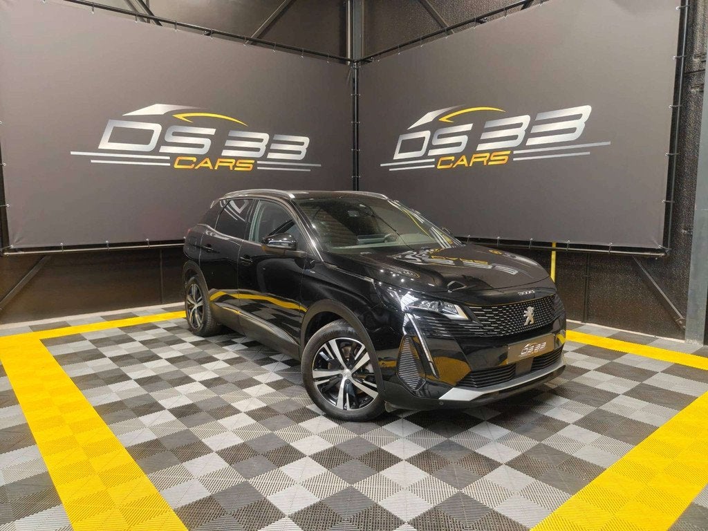 Peugeot 3008 1.6 Hybrid 225pk PHEV GT/LED/Keyless/DodeHoek/T, Gebruikt, Zwart, 4 cilinders, 180 pk