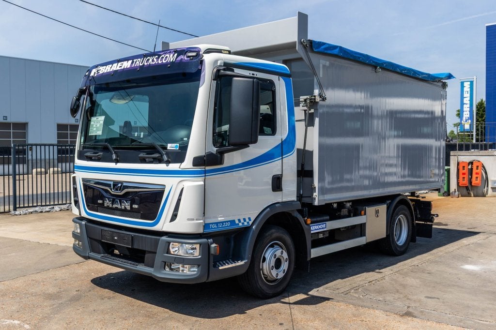 MAN TGL 12.220 BL - 14.000 KM (bj 2020), Auto's, Vrachtwagens, Automaat, Achterwielaandrijving, Euro 6, MAN