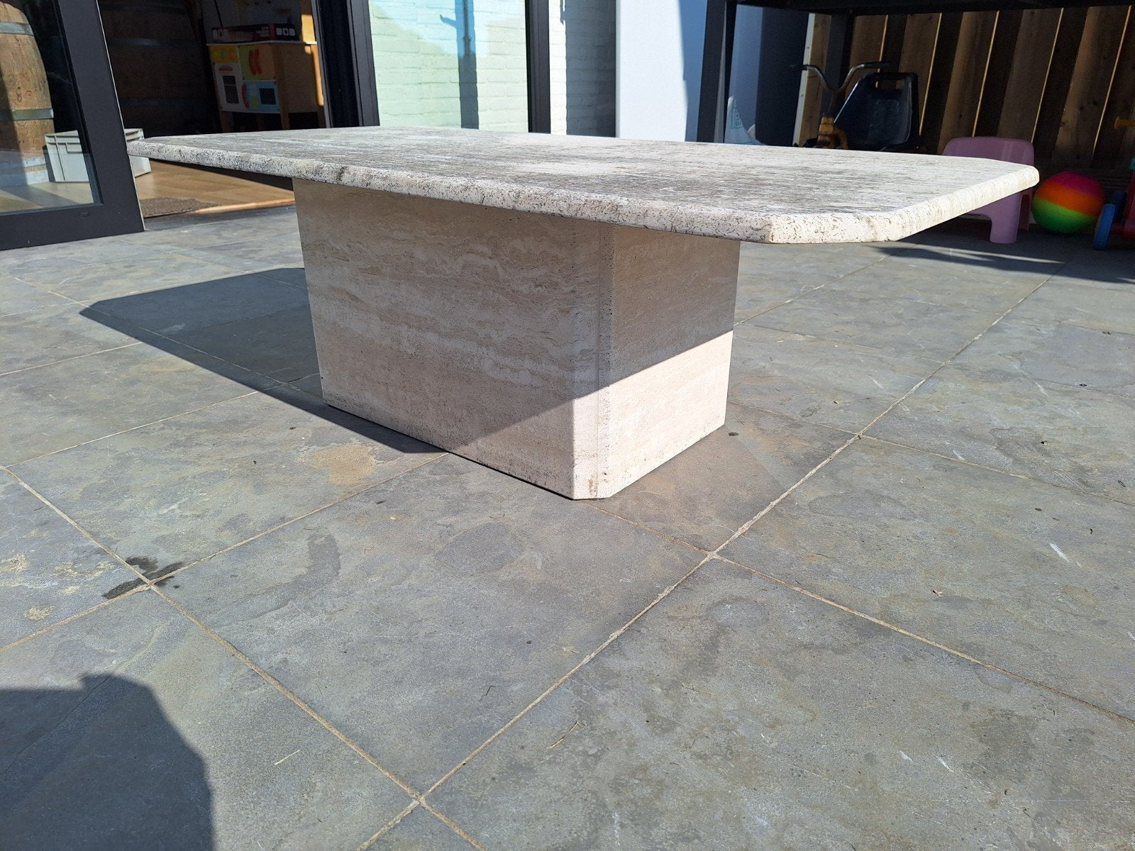Marmeren aperotafel, Tuin en Terras, Ophalen