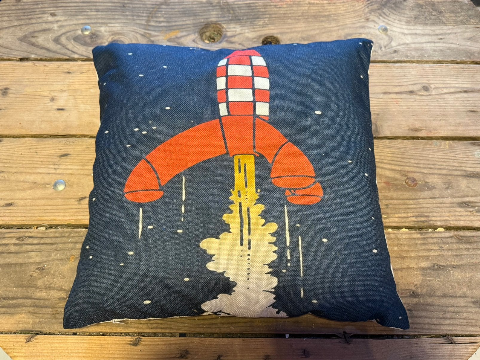 Kussen van kuifje tin tin, Ophalen of Verzenden, Zo goed als nieuw