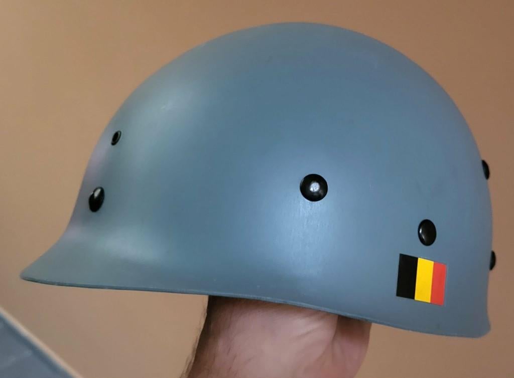 Binnenhelm Belgische luchtmacht - 1989, Ophalen of Verzenden, Luchtmacht, Helm of Baret