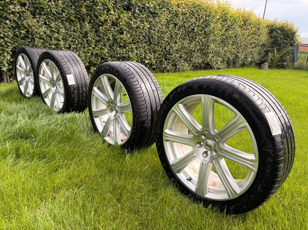 Velgen  volvo xc 90   21 inch continental, Auto-onderdelen, Banden en Velgen, Ophalen, 21 inch, Zomerbanden, Velg(en)