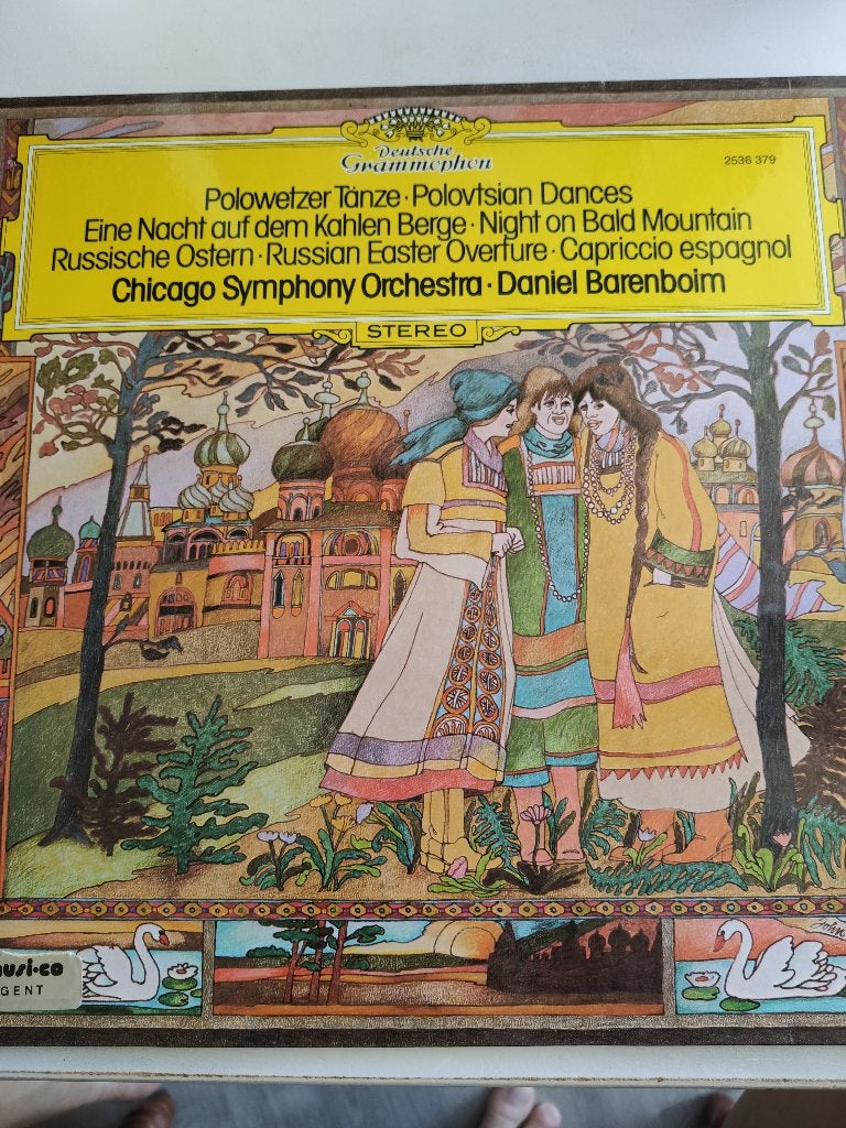 Chicago Symphony / Barenboim - Borodin, Mussorgsky, Avec pochette intérieure, Enlèvement, Utilisé, Classicisme