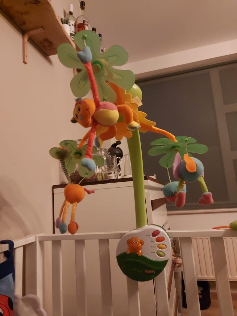 Muziekmobiel Tiny Love - Sweet island dreams, Kinderen en Baby's, Speelgoed | Babyspeelgoed, Zo goed als nieuw, Mobiel, Met licht