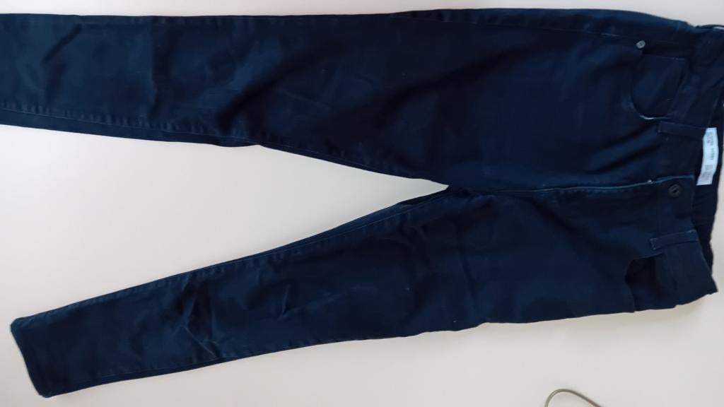 Jeans voor meisjes, Kleding | Dames, Broeken en Pantalons, Ophalen, Zwart, Zo goed als nieuw, Maat 36 (S)