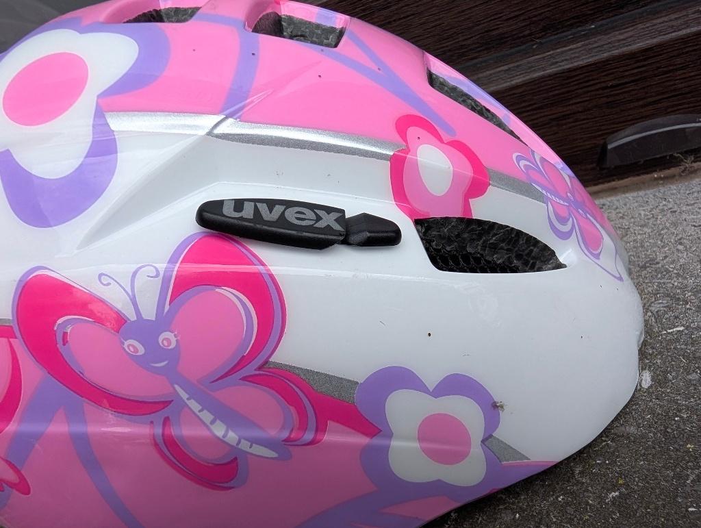Fietshelm UVEX Kids 2 46-52, Fietsen en Brommers, Fietsaccessoires | Fietshelmen, Ophalen, Gebruikt, Meisje, Overige maten