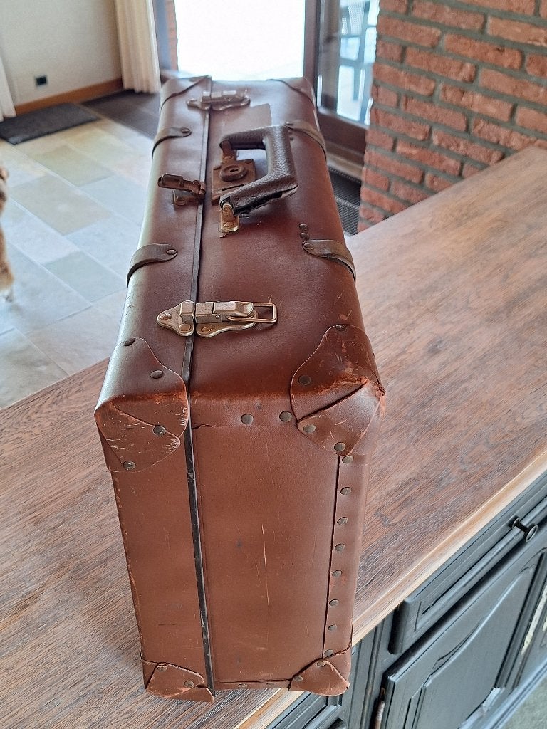 Authentique Valise Vintage Années 1930 – Très Bon État, Antiquités & Art, Enlèvement
