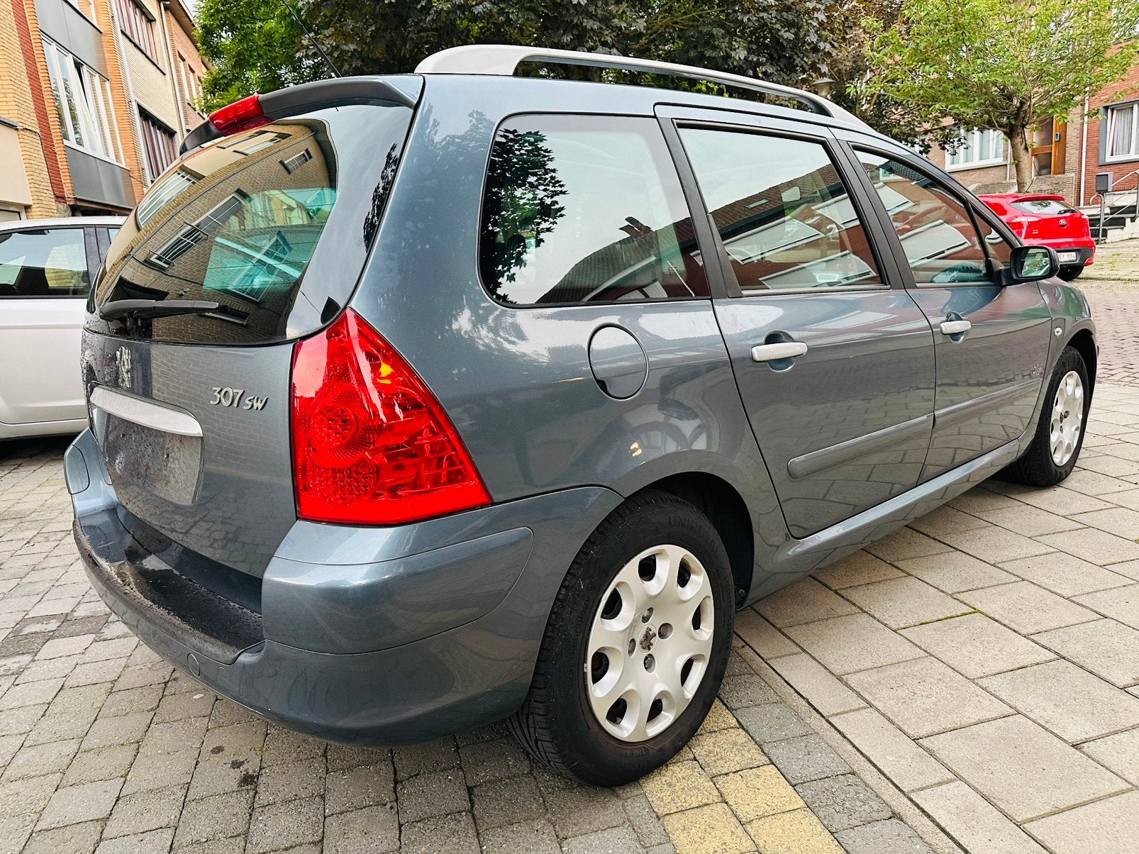 PEUGEOT 307 SW 1.6 ESSENCE 144000KM PANODAK AIRCO  2450€, Argent ou Gris, Electronic Stability Program (ESP), Entreprise, Boîte manuelle