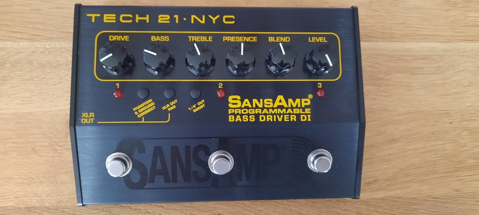 Tech 21. NYC SansAmp bass driver DI Programmable, Ophalen of Verzenden, Nieuw