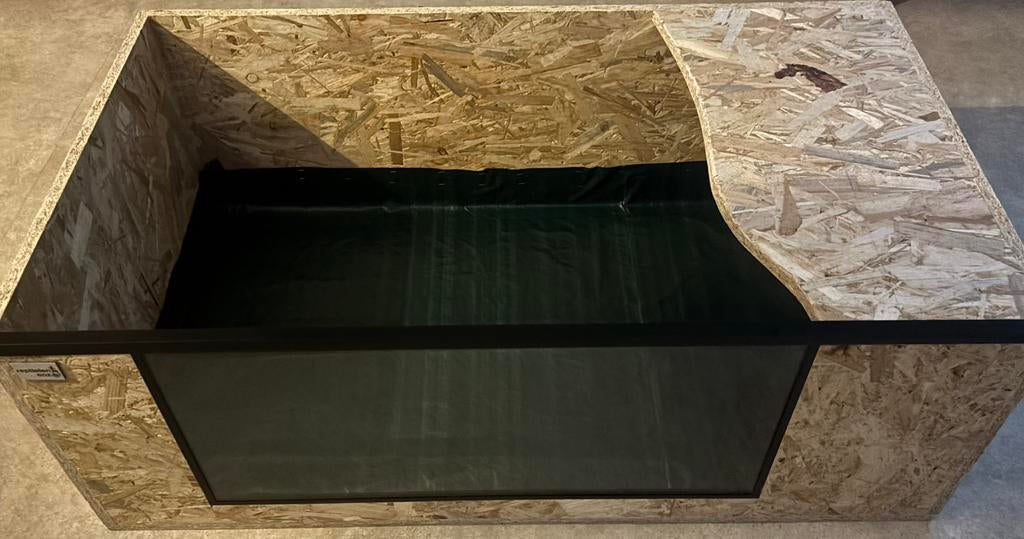 Osb terrarium voor landschildpad 120x70x40, Enlèvement, Neuf, Terrarium ou Paludarium