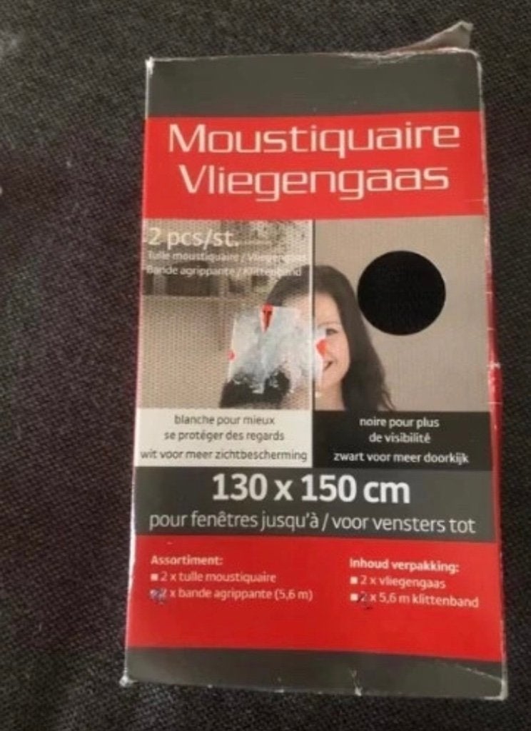 Vliegengaas voor raam, Ophalen of Verzenden, Nieuw, Overige typen